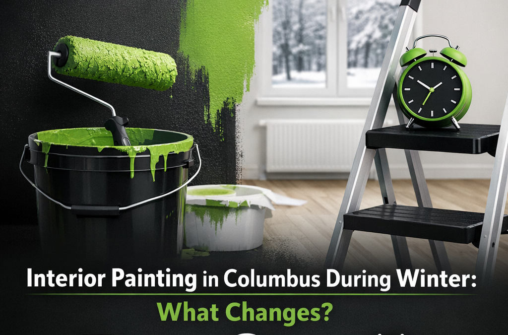 Interior Painting in Columbus During Winter: What Changes (Dry Time, Ventilation, Scheduling)