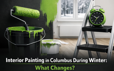 Interior Painting in Columbus During Winter: What Changes (Dry Time, Ventilation, Scheduling)