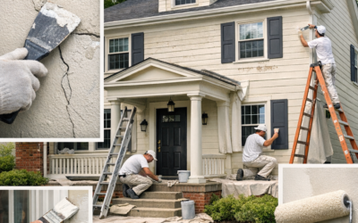 Painting Older Homes in Upper Arlington: Prep for Cracks, Detailed Trim, and Smooth Finishes