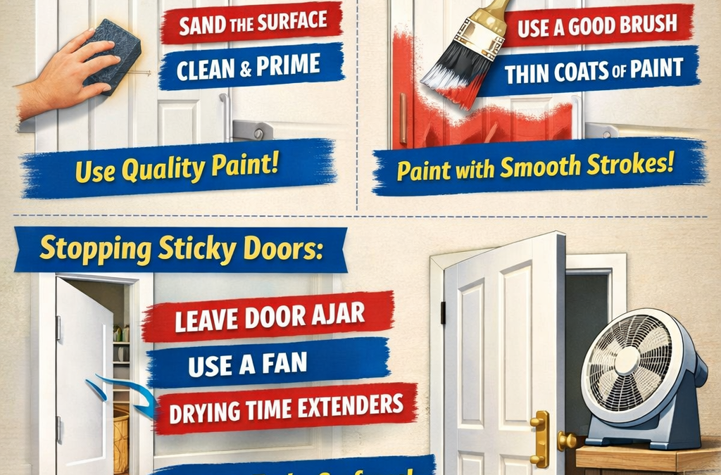 How Pros Prevent Chips, Brush Marks, and Sticky Doors