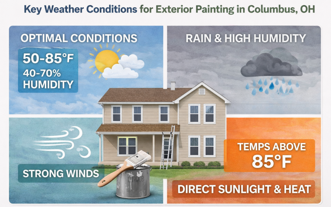 How Columbus Humidity Affects Exterior Paint